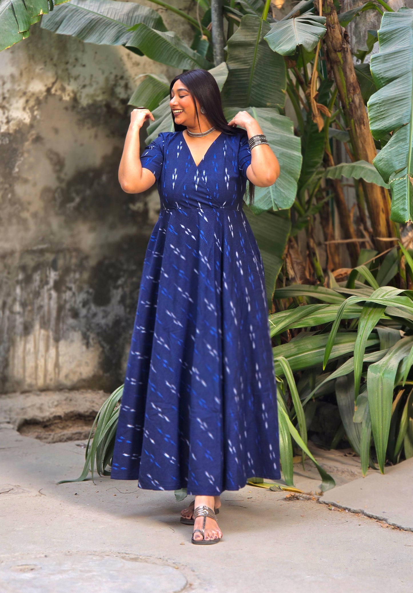 Ariha Wrap-Style Anarkali (S)