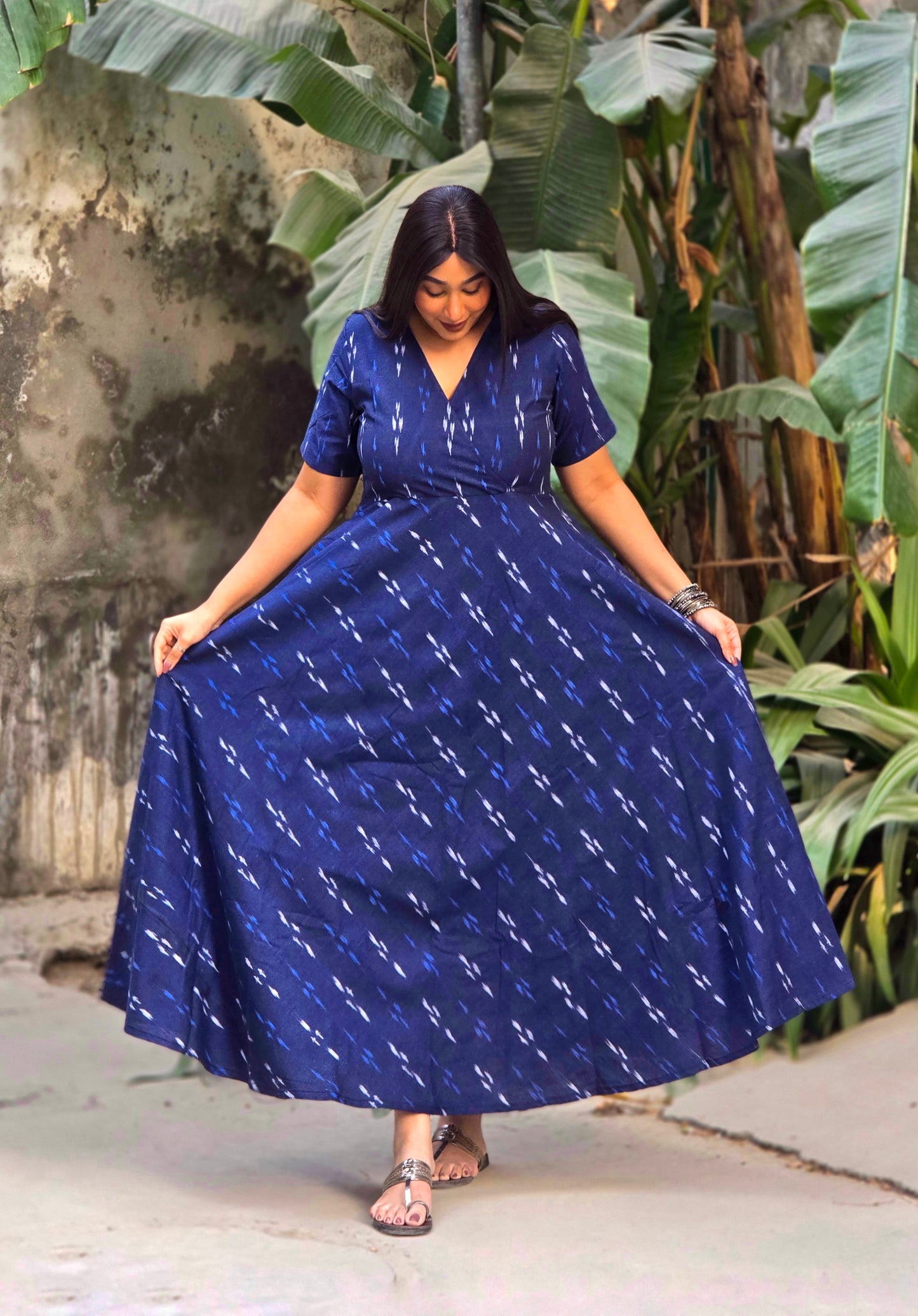 Ariha Wrap-Style Anarkali (S)