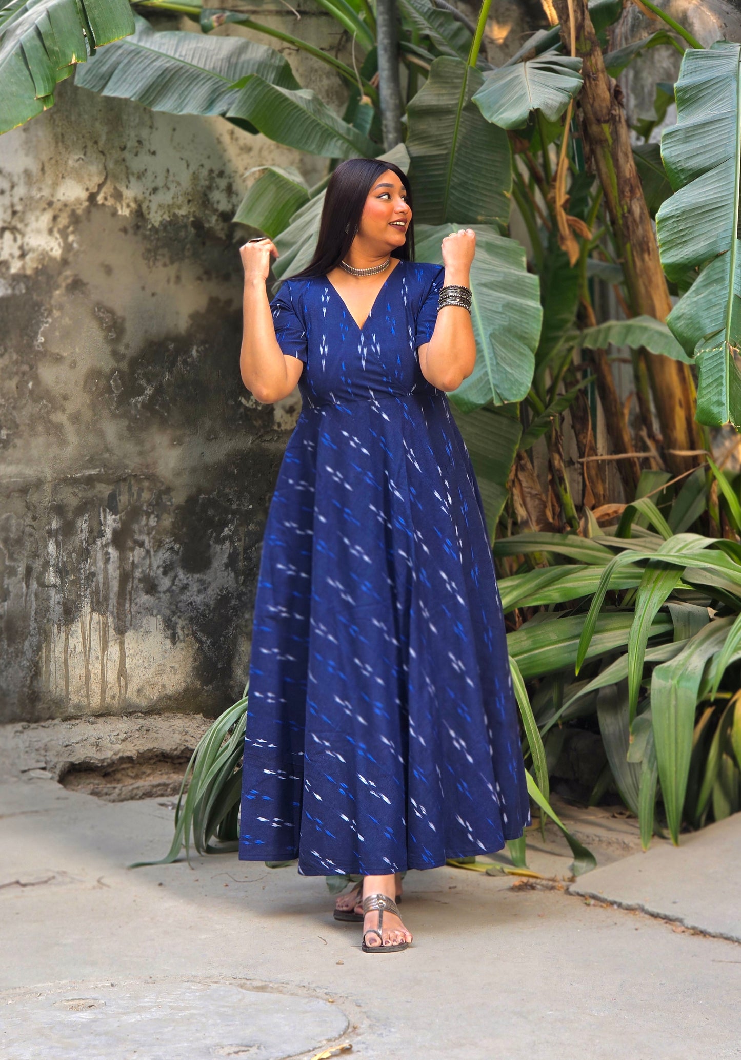 Ariha Wrap-Style Anarkali (S)