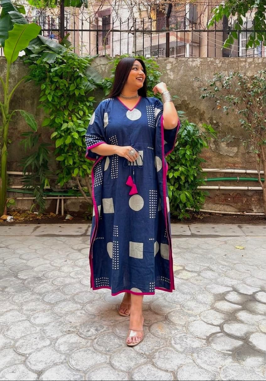 Meher Indigo Kaftan