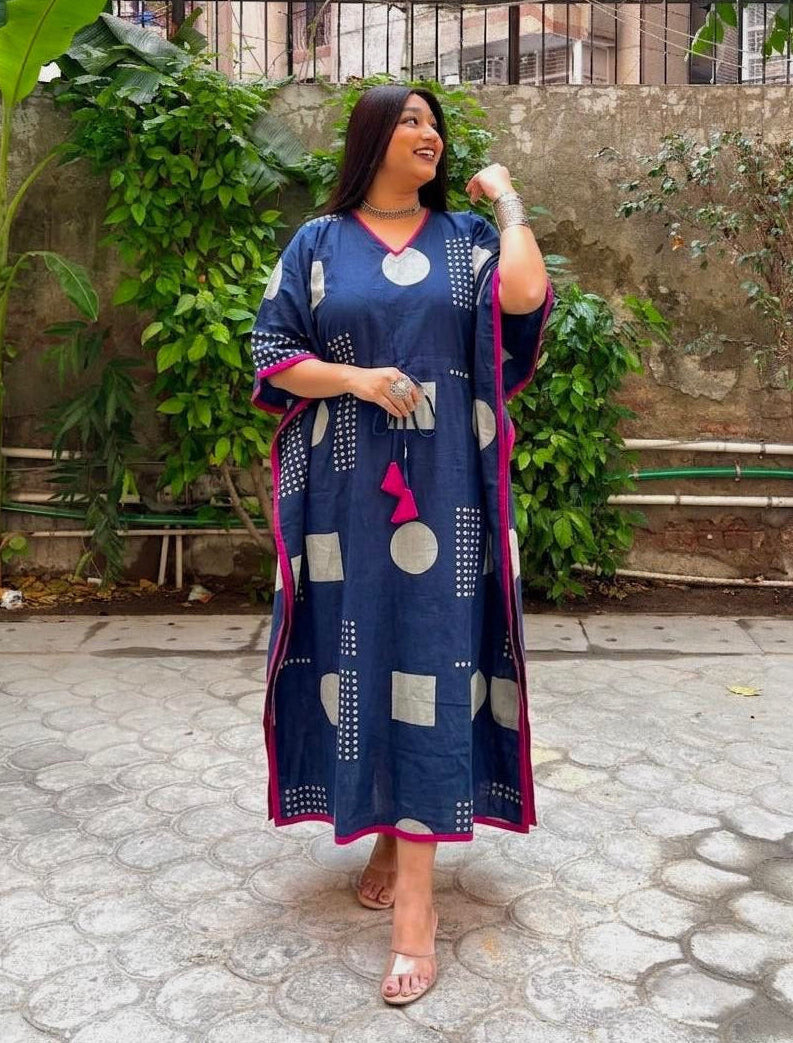 Meher Indigo Kaftan