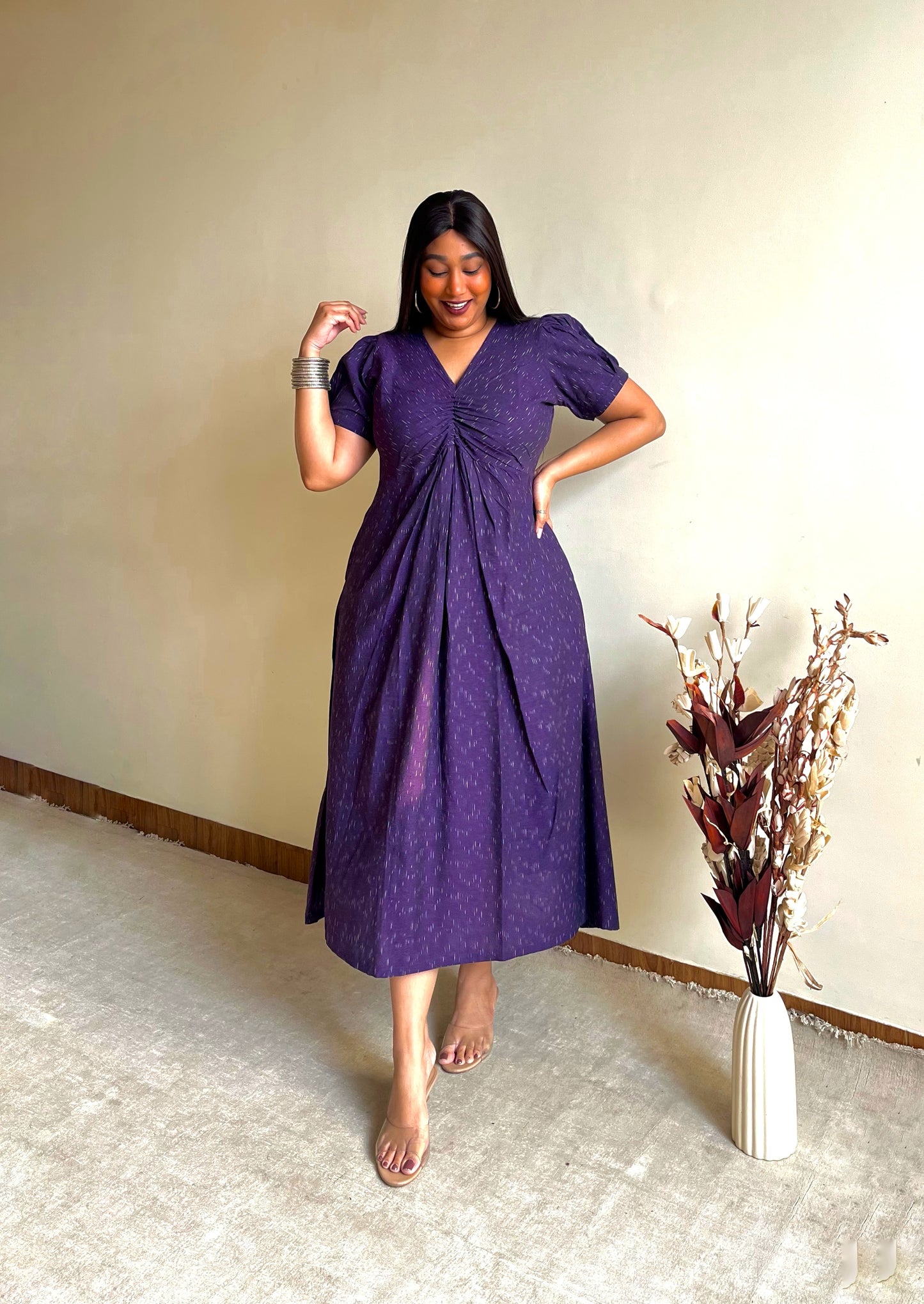Amethyst Purple Knot Dress (S)