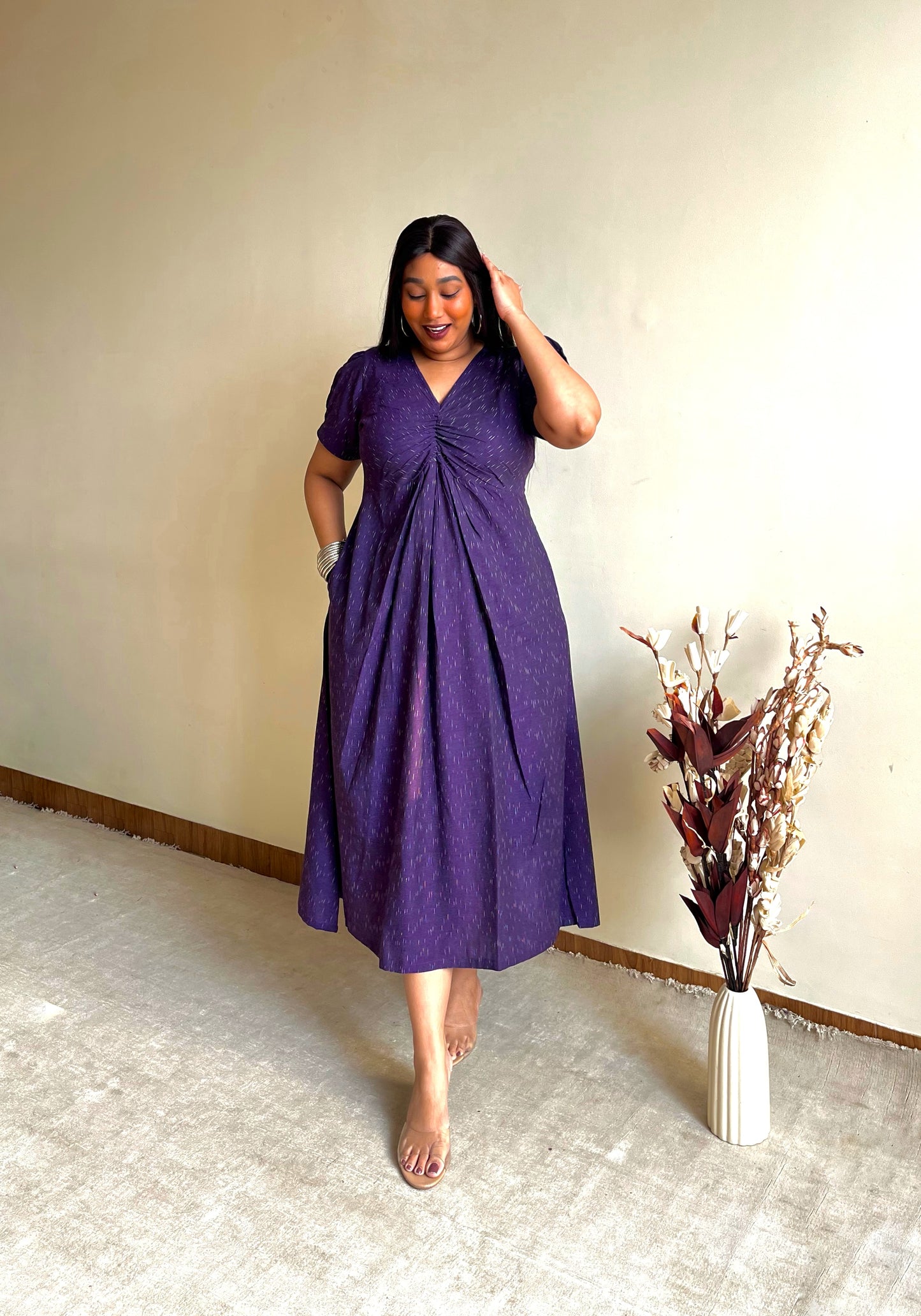 Amethyst Purple Knot Dress (S)