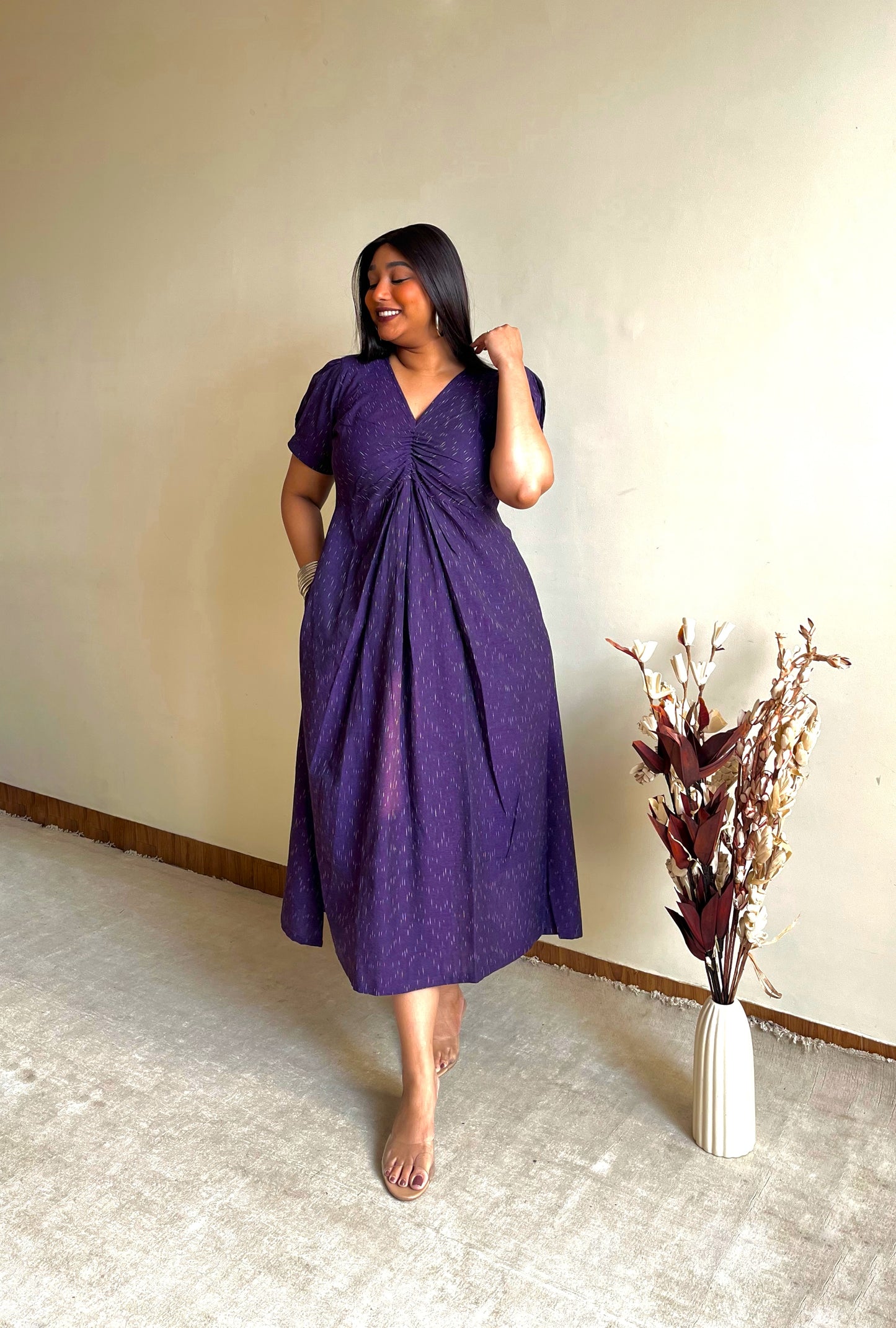 Amethyst Purple Knot Dress (S)