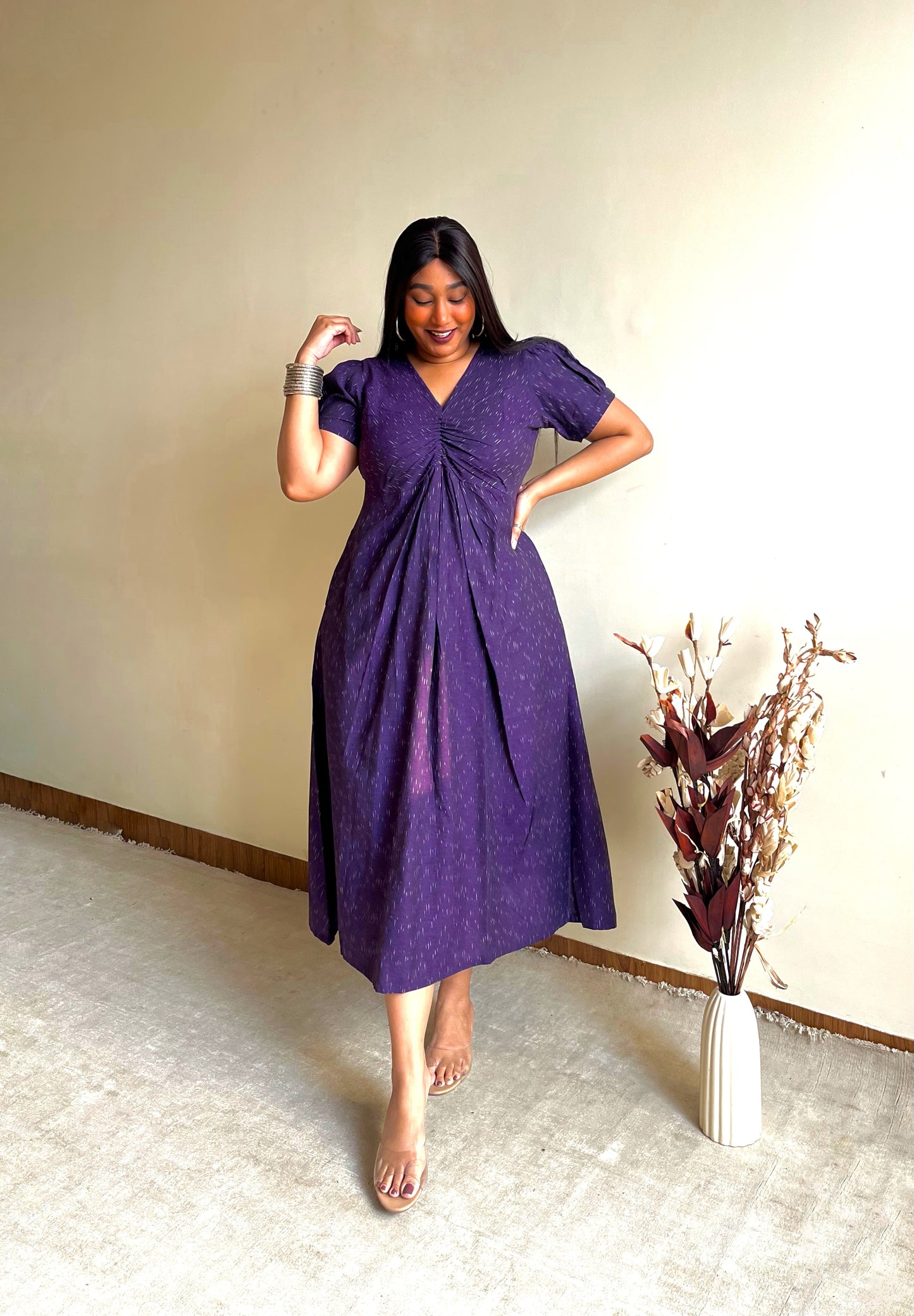 Amethyst Purple Knot Dress (S)