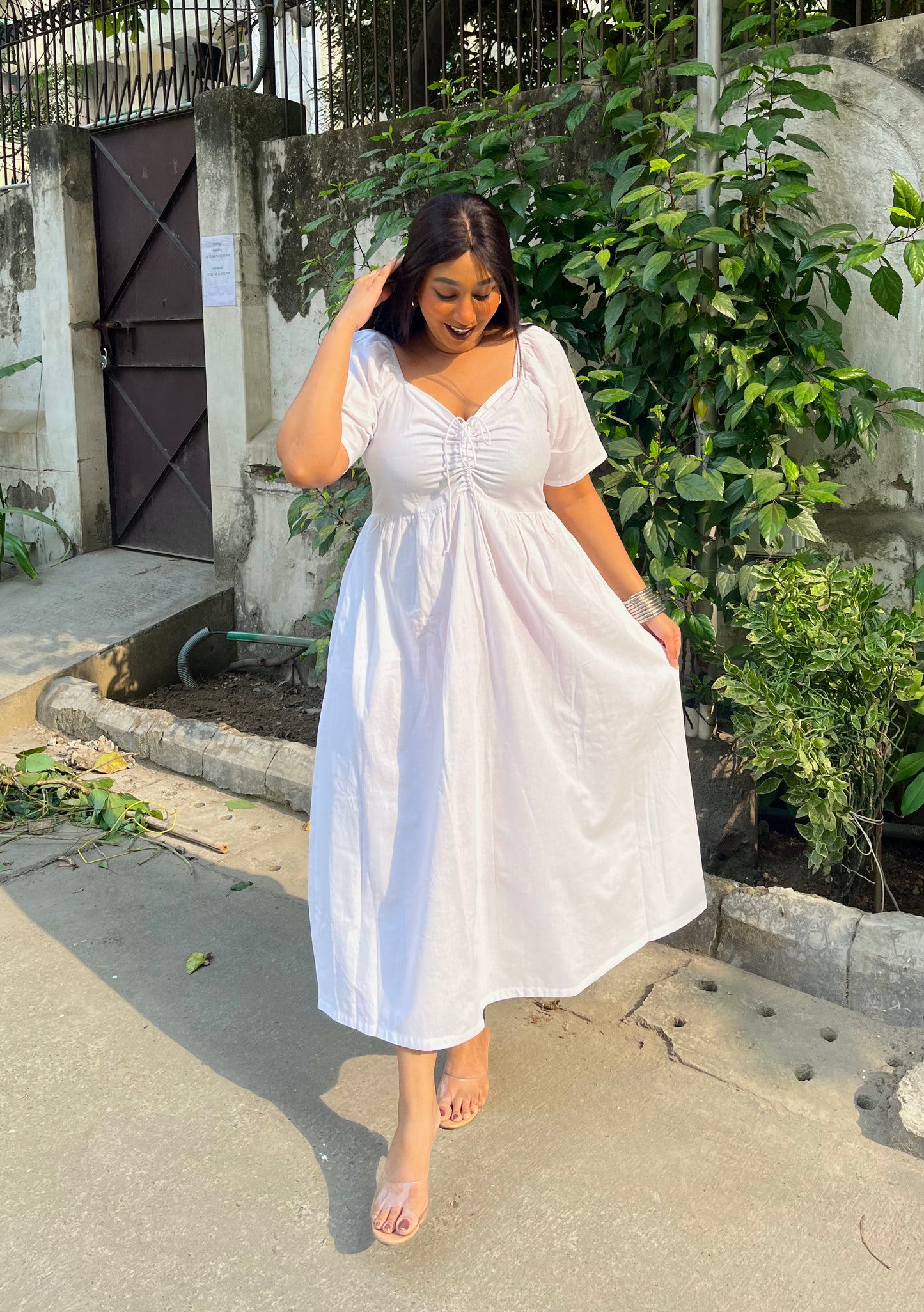 White Anabelle Dress