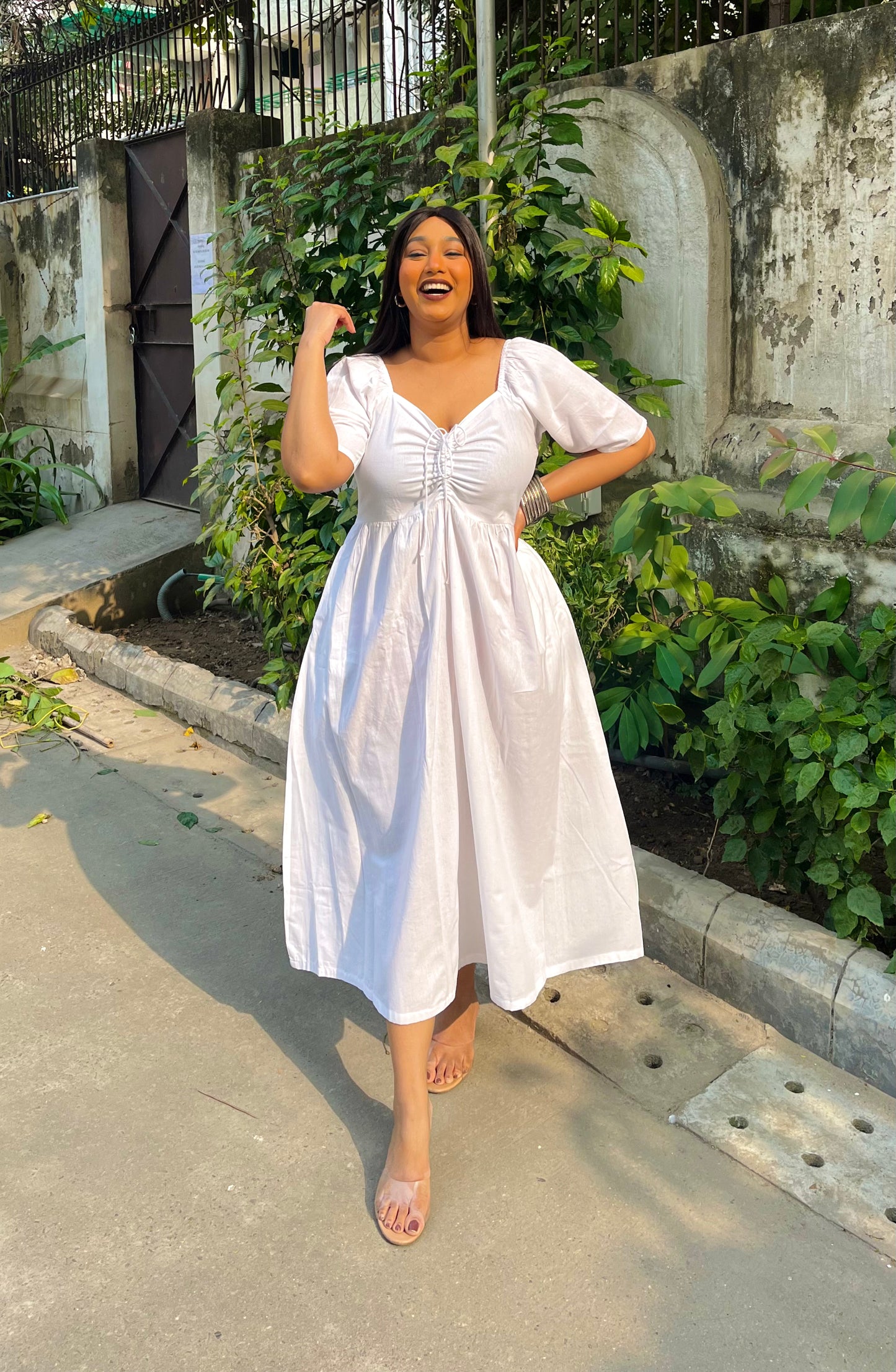 White Anabelle Dress