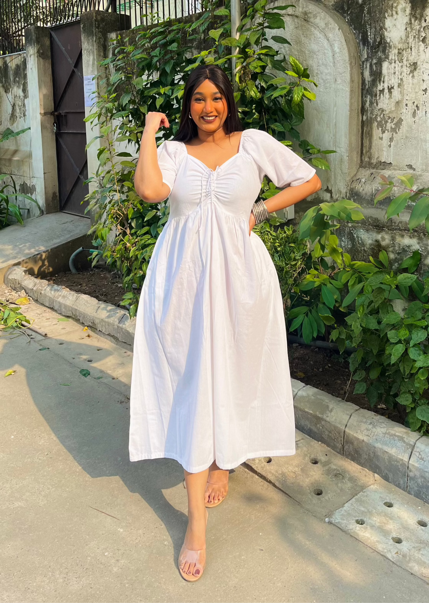White Anabelle Dress