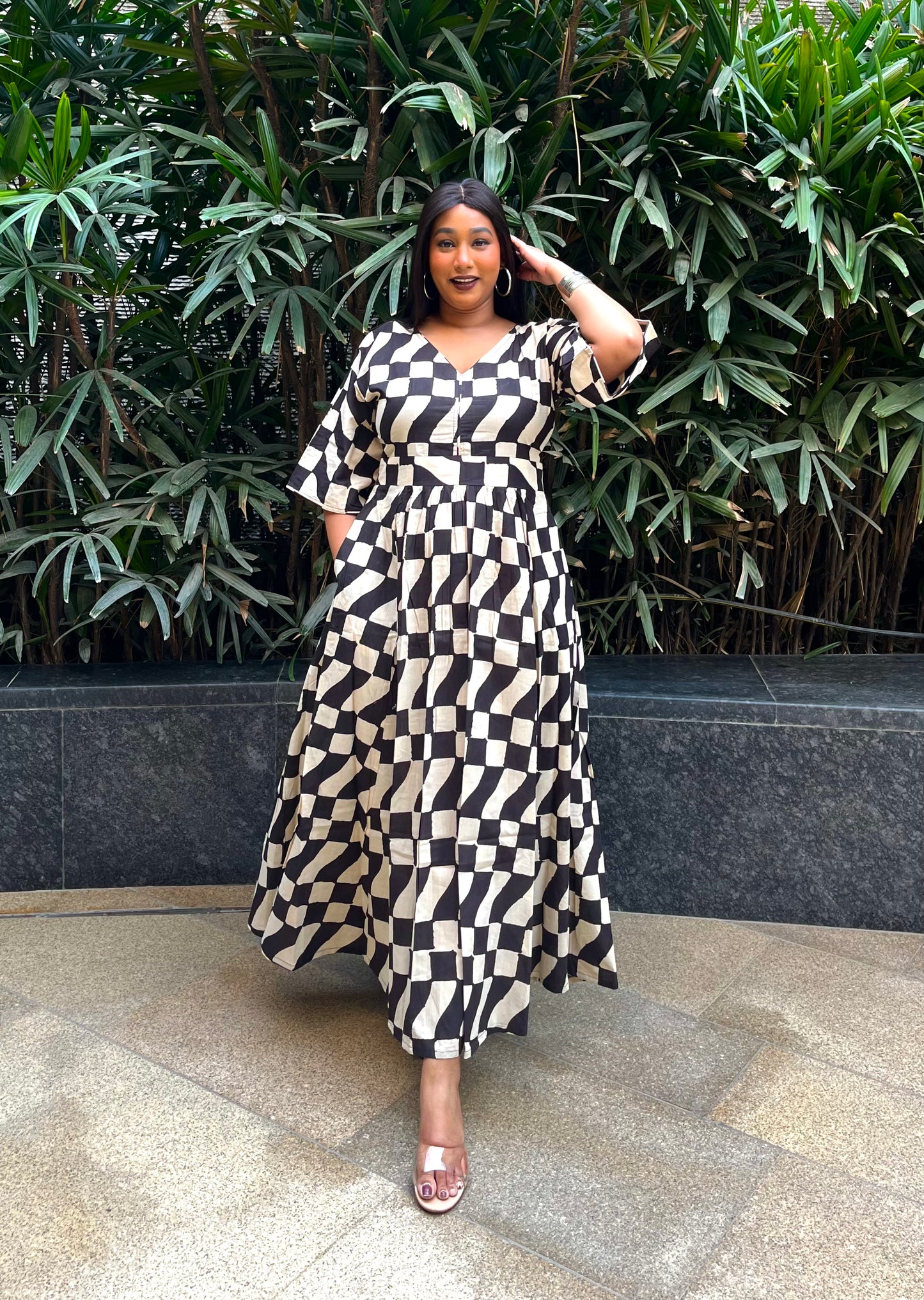 Aster Fit & Flare Dress