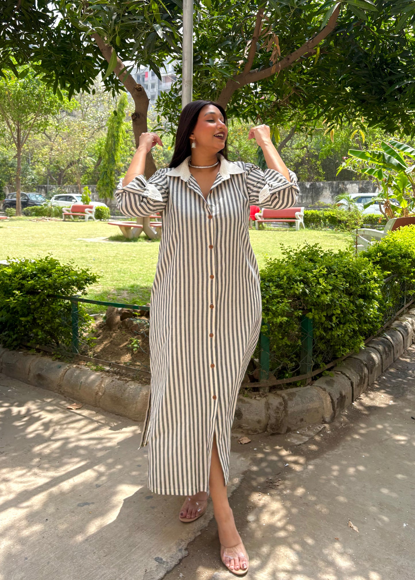 Delilah Straight Shirt Dress