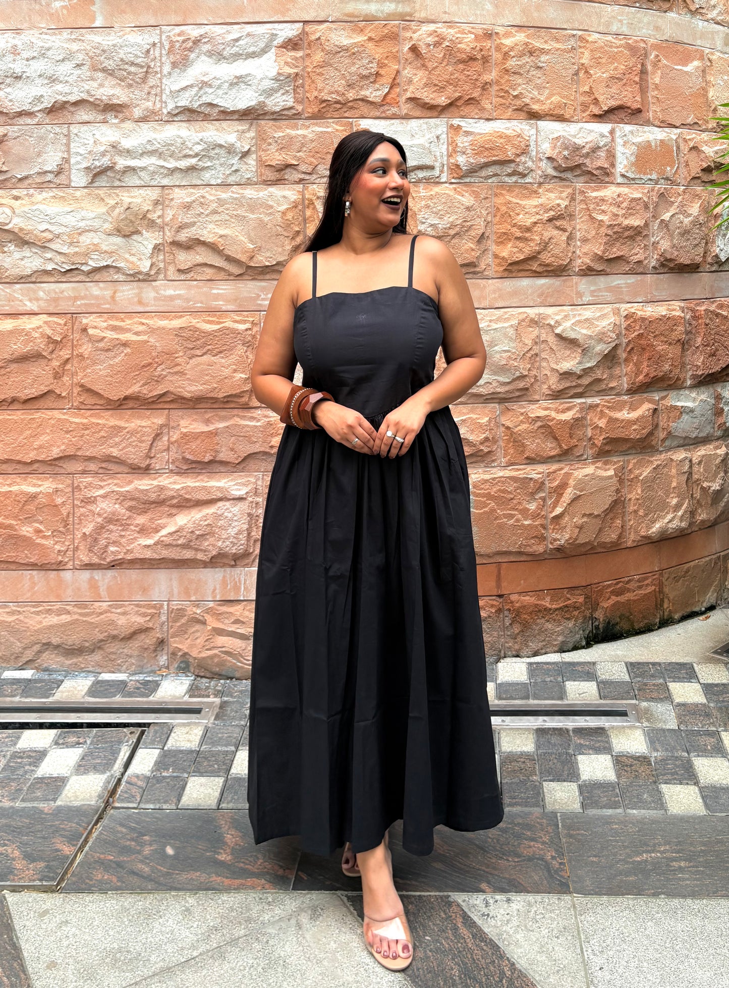 Ella Black Maxi Dress