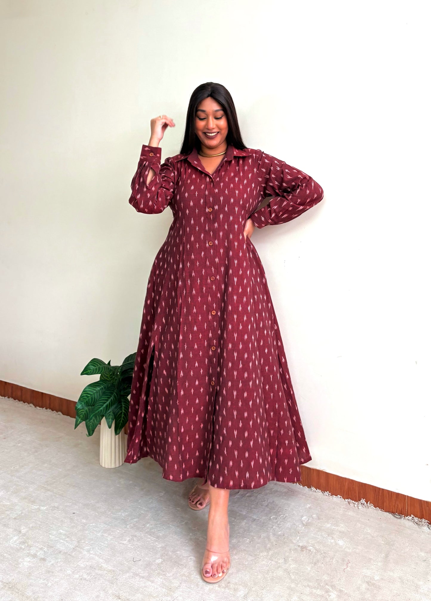Mahogany Extra Flare Shirt