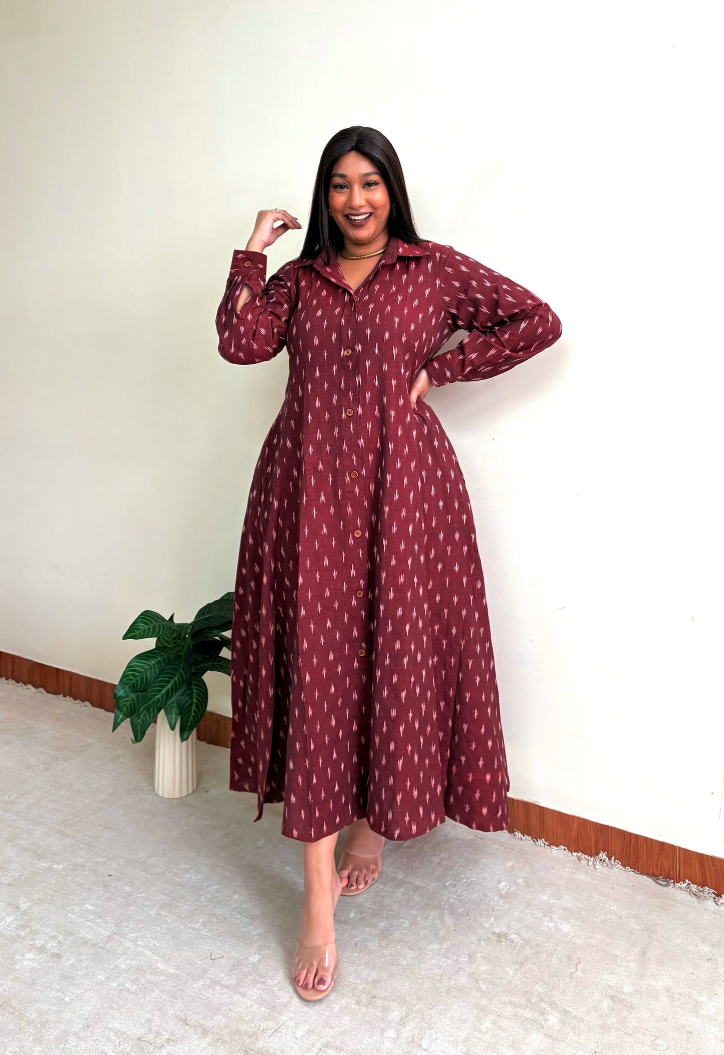 Mahogany Extra Flare Shirt