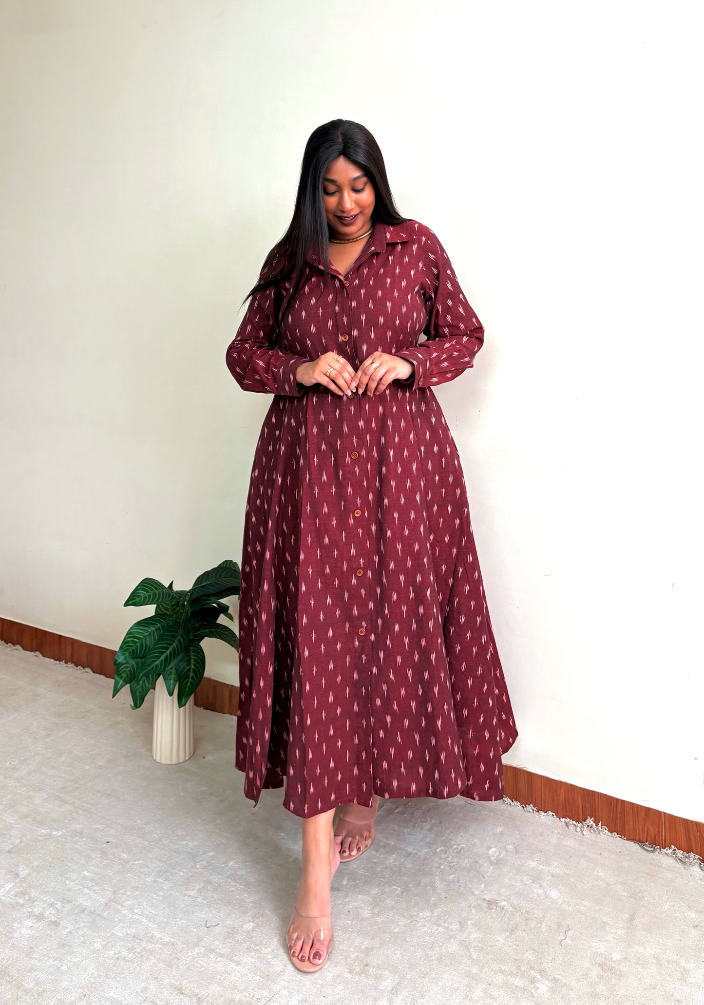 Mahogany Extra Flare Shirt