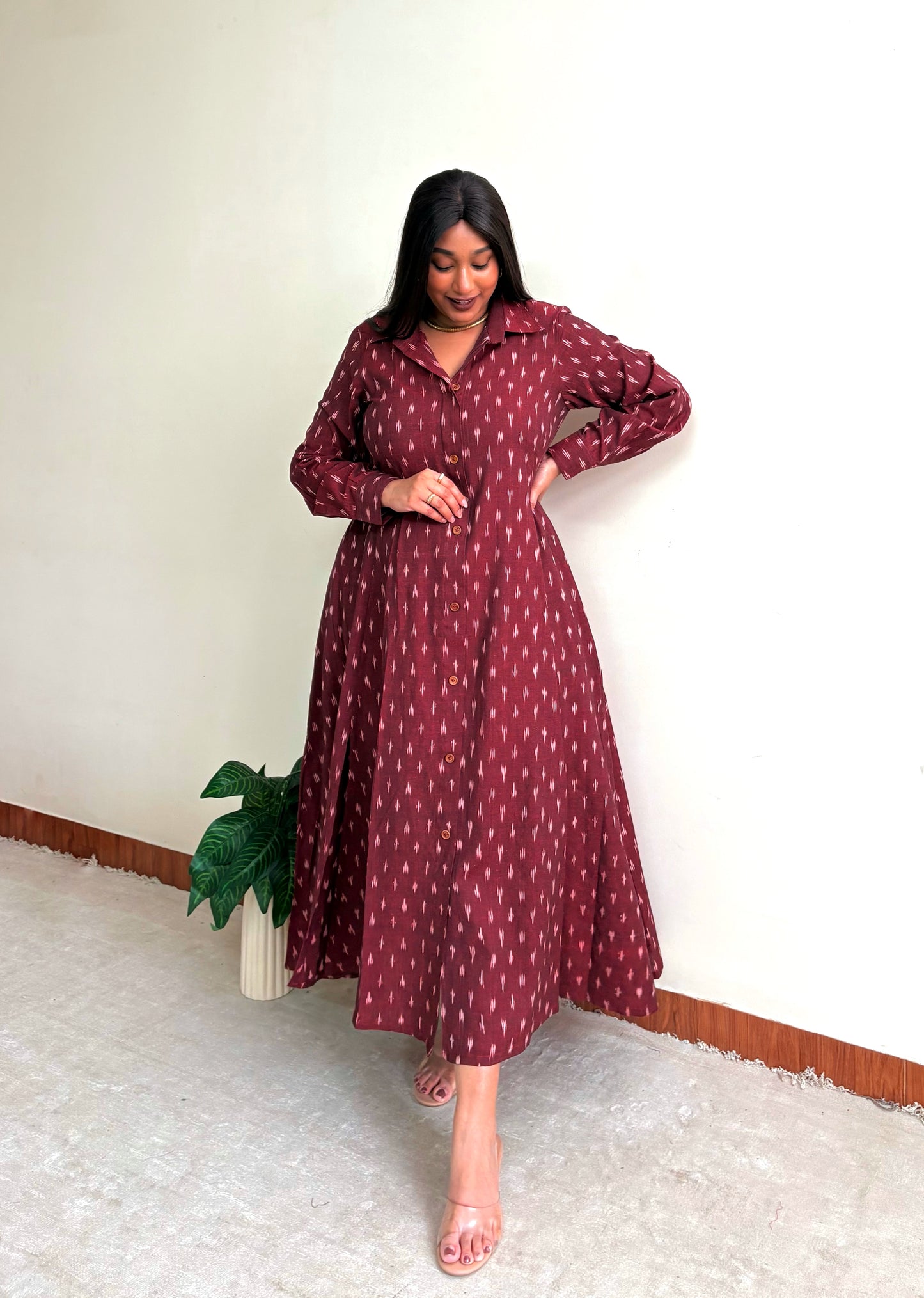 Mahogany Extra Flare Shirt
