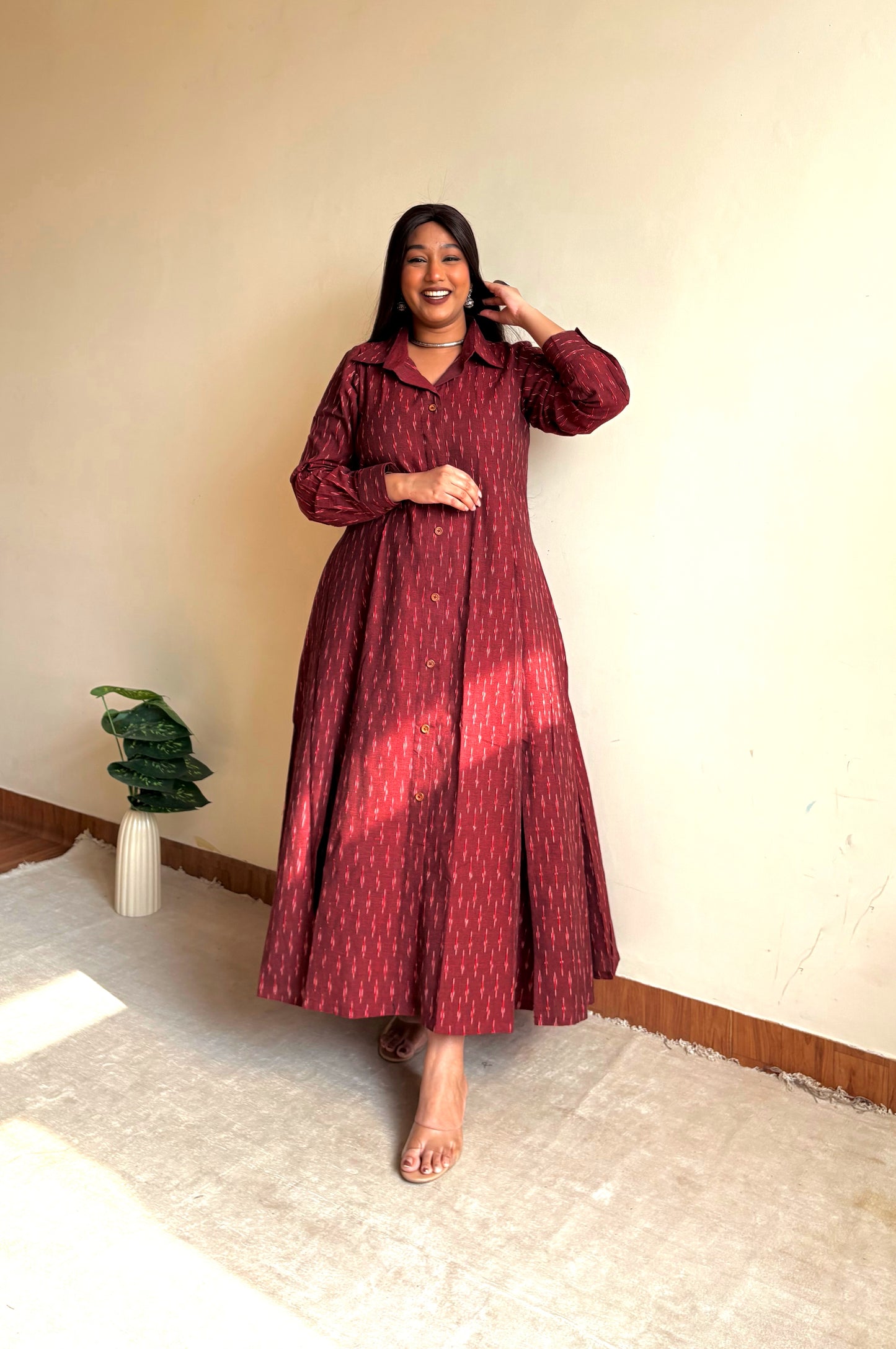 Mahogany Extra Flare Shirt