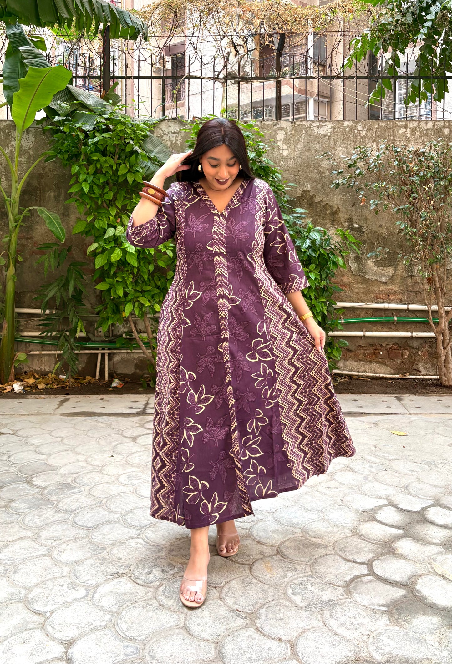 Ifrah Patchwork Dress