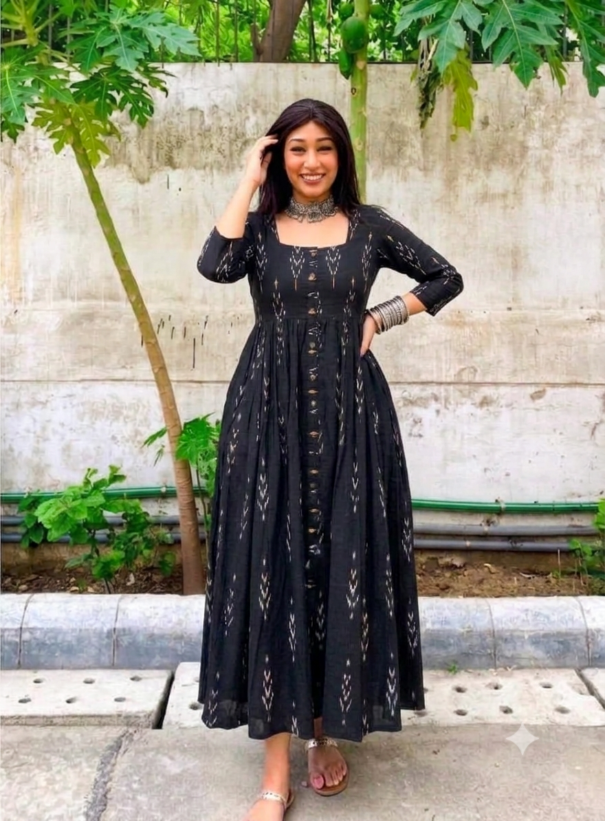 Nayab Ikat Maxi Dress