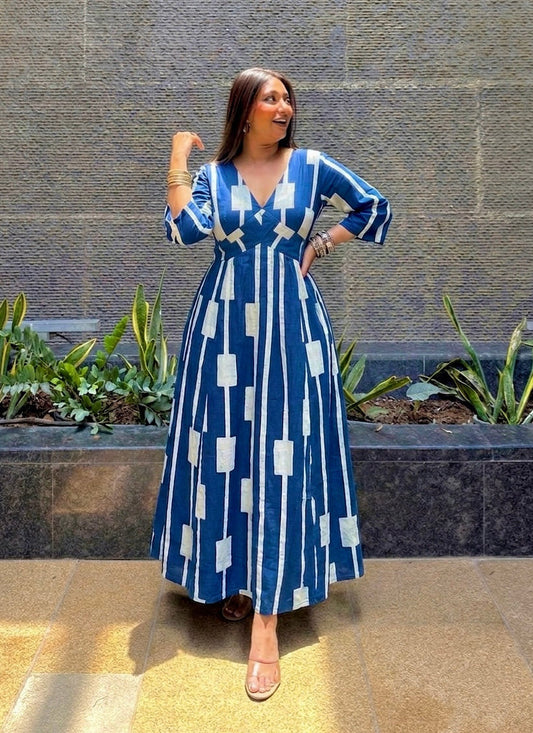 Flora Fit & Flare Dress