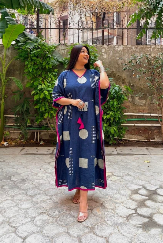 Meher Indigo Kaftan