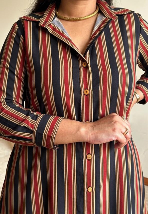 Red Striped Shirt