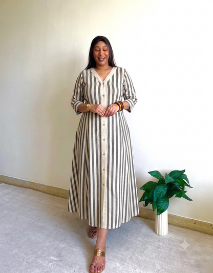 Anam A-line Patchwork Dress