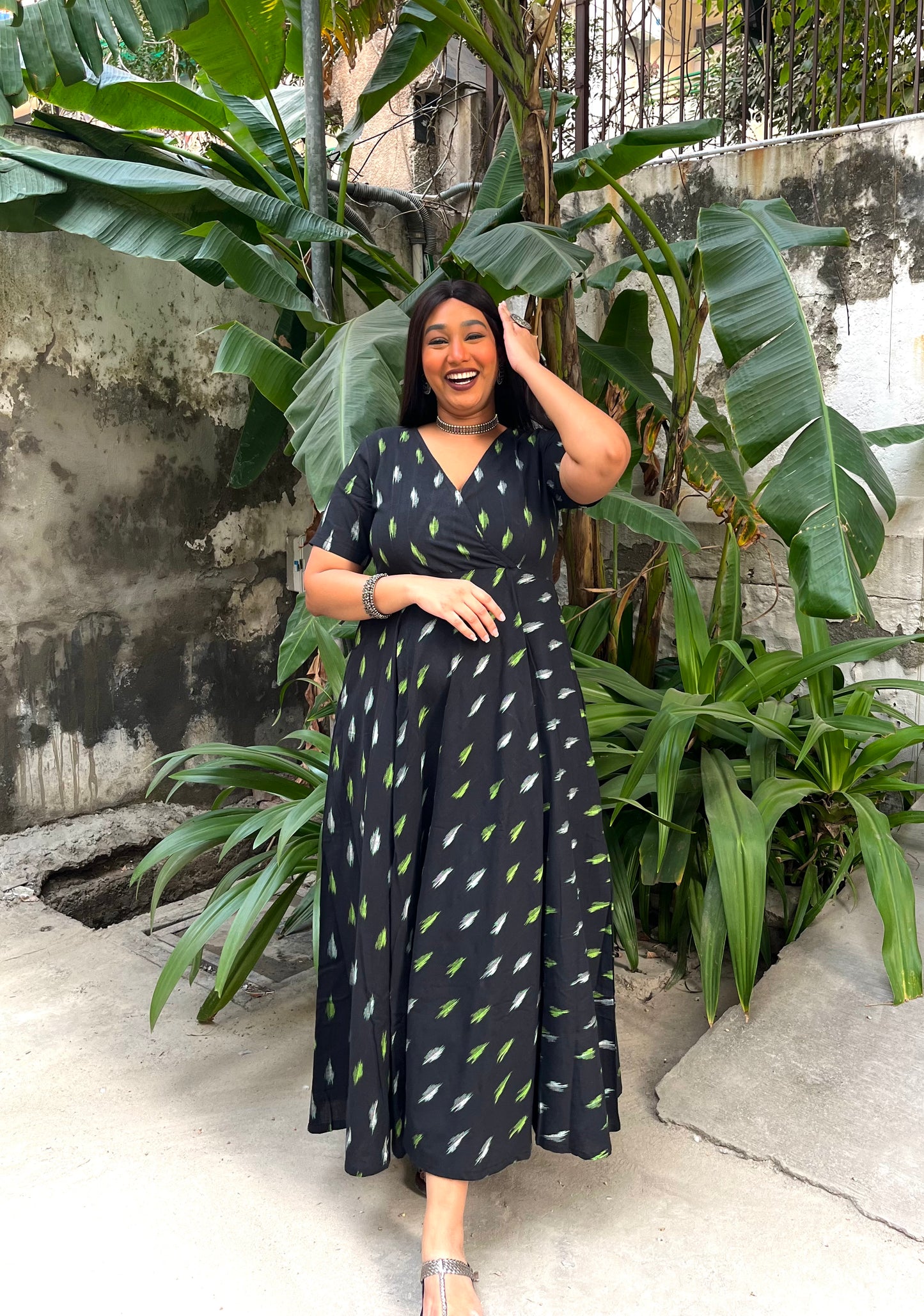Kiara Wrap-Style Anarkali