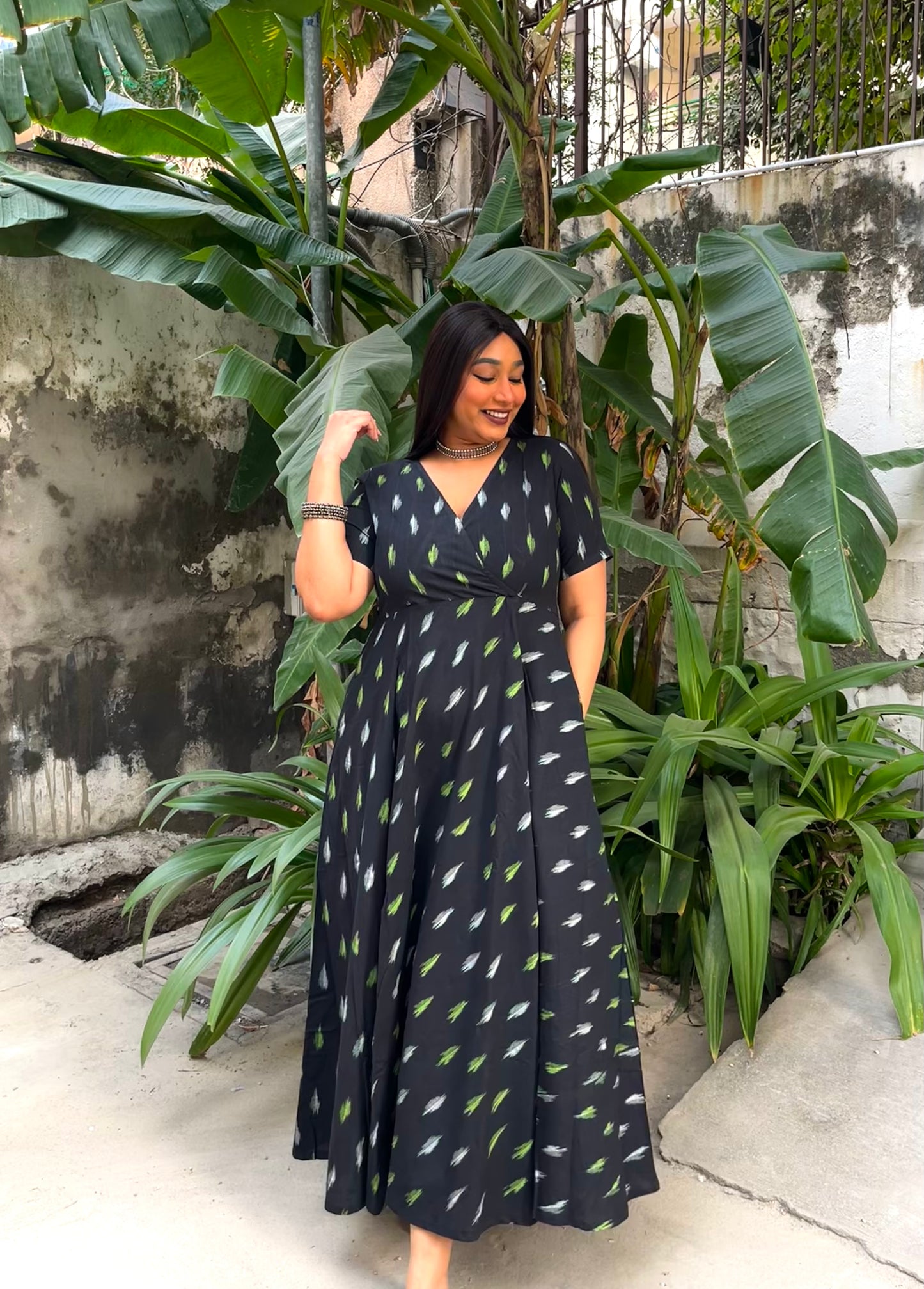 Kiara Wrap-Style Anarkali