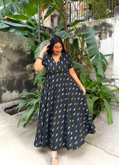 Kiara Wrap-Style Anarkali