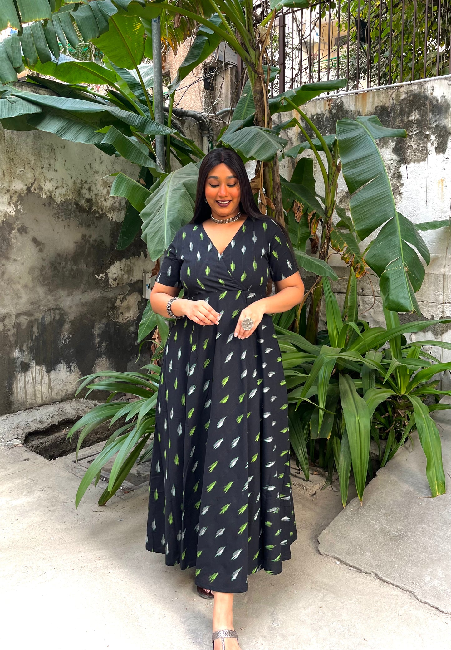 Kiara Wrap-Style Anarkali