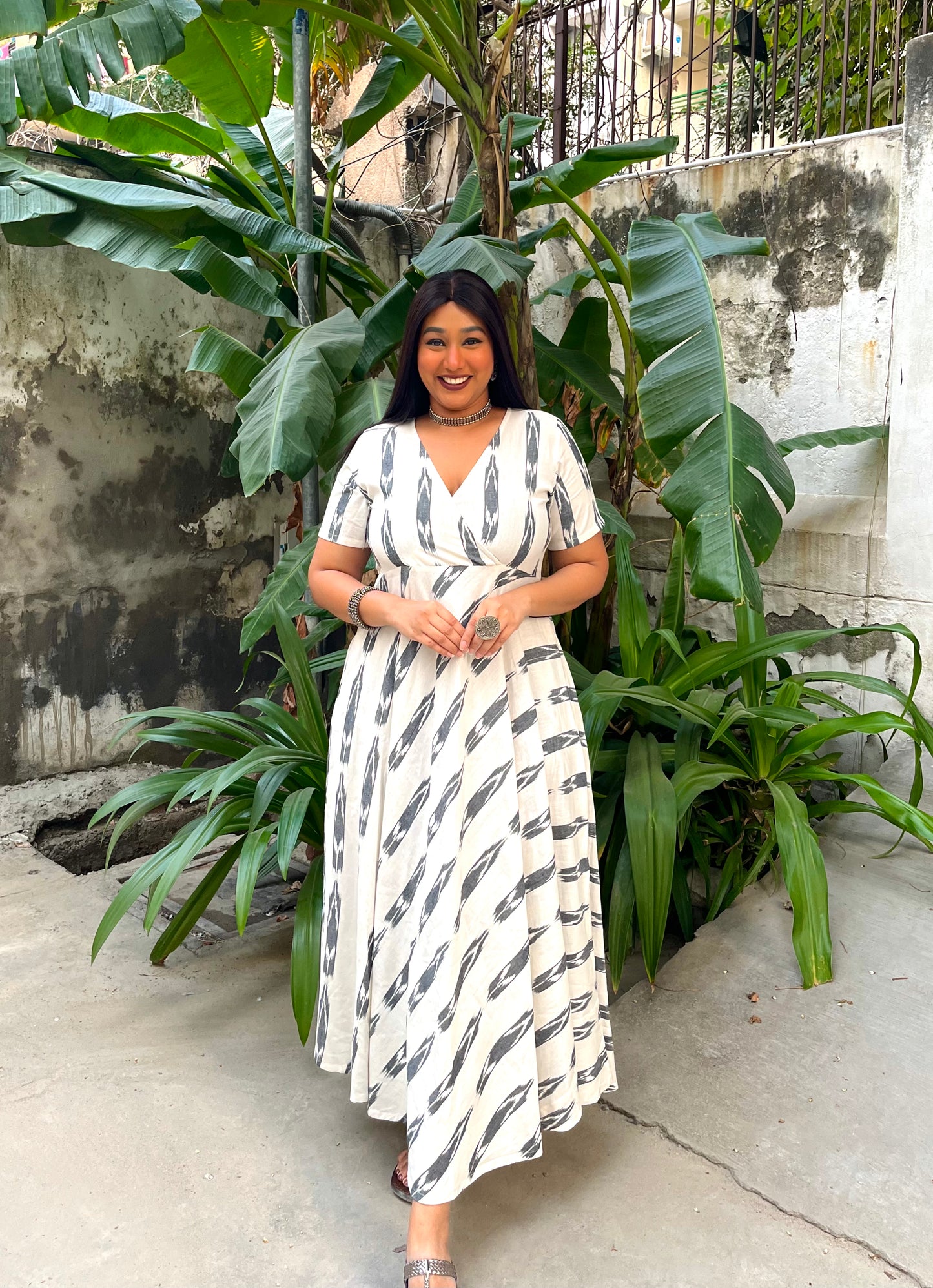 Aanya Wrap-Style Anarkali