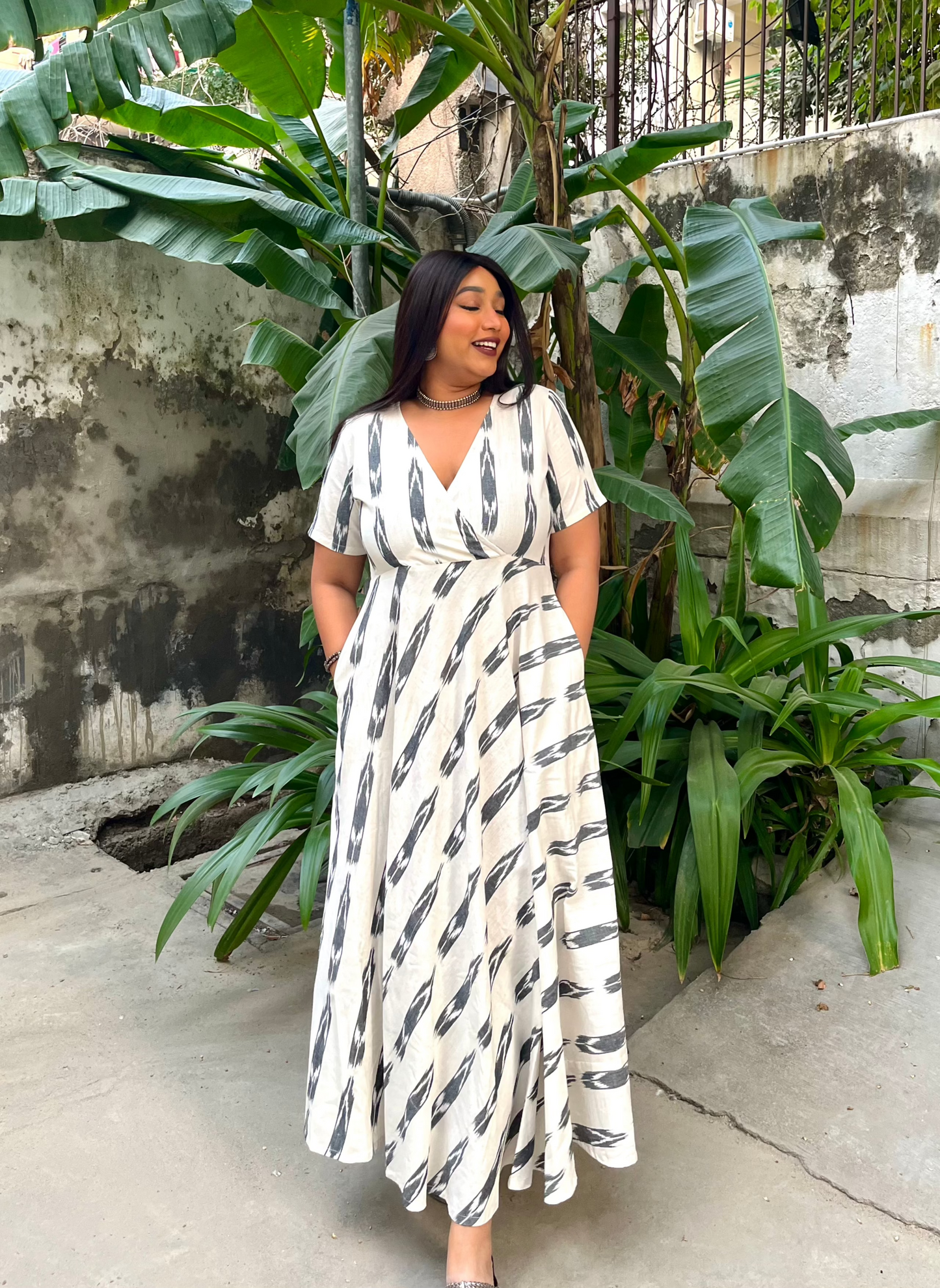 Aanya Wrap-Style Anarkali
