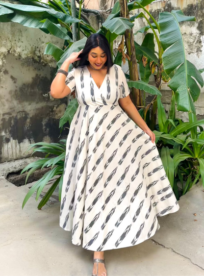Aanya Wrap-Style Anarkali