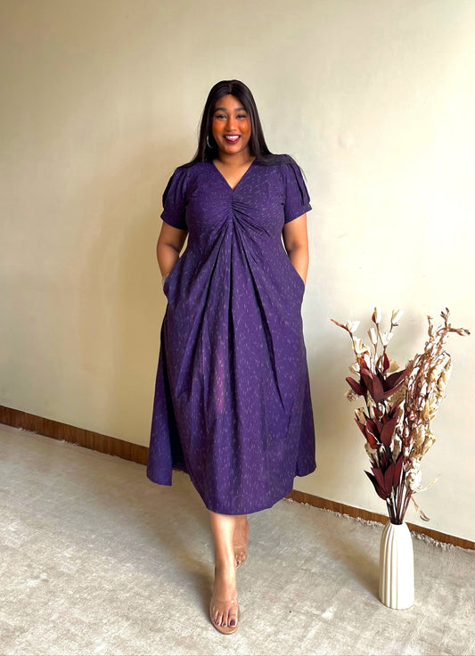 Amethyst Purple Knot Dress (S)