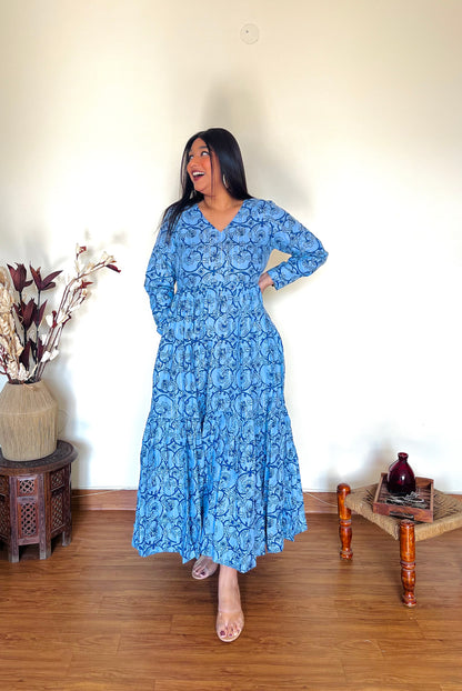 Azure Tier Dress