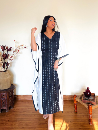 Black & White Kaftan