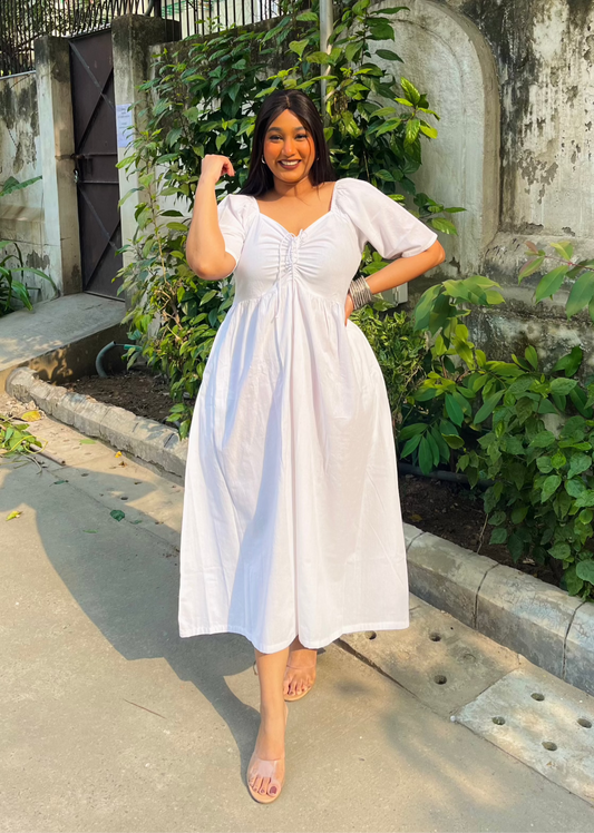 White Anabelle Dress