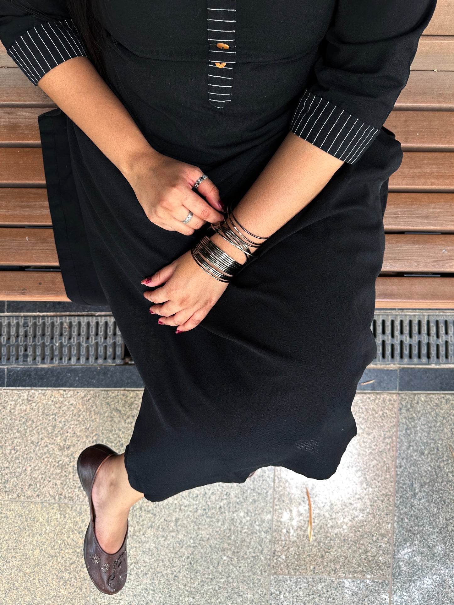 Kyra Ikkat Kurta (S)