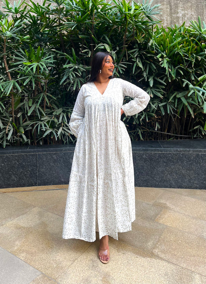 Daisy Floral Tier Dress
