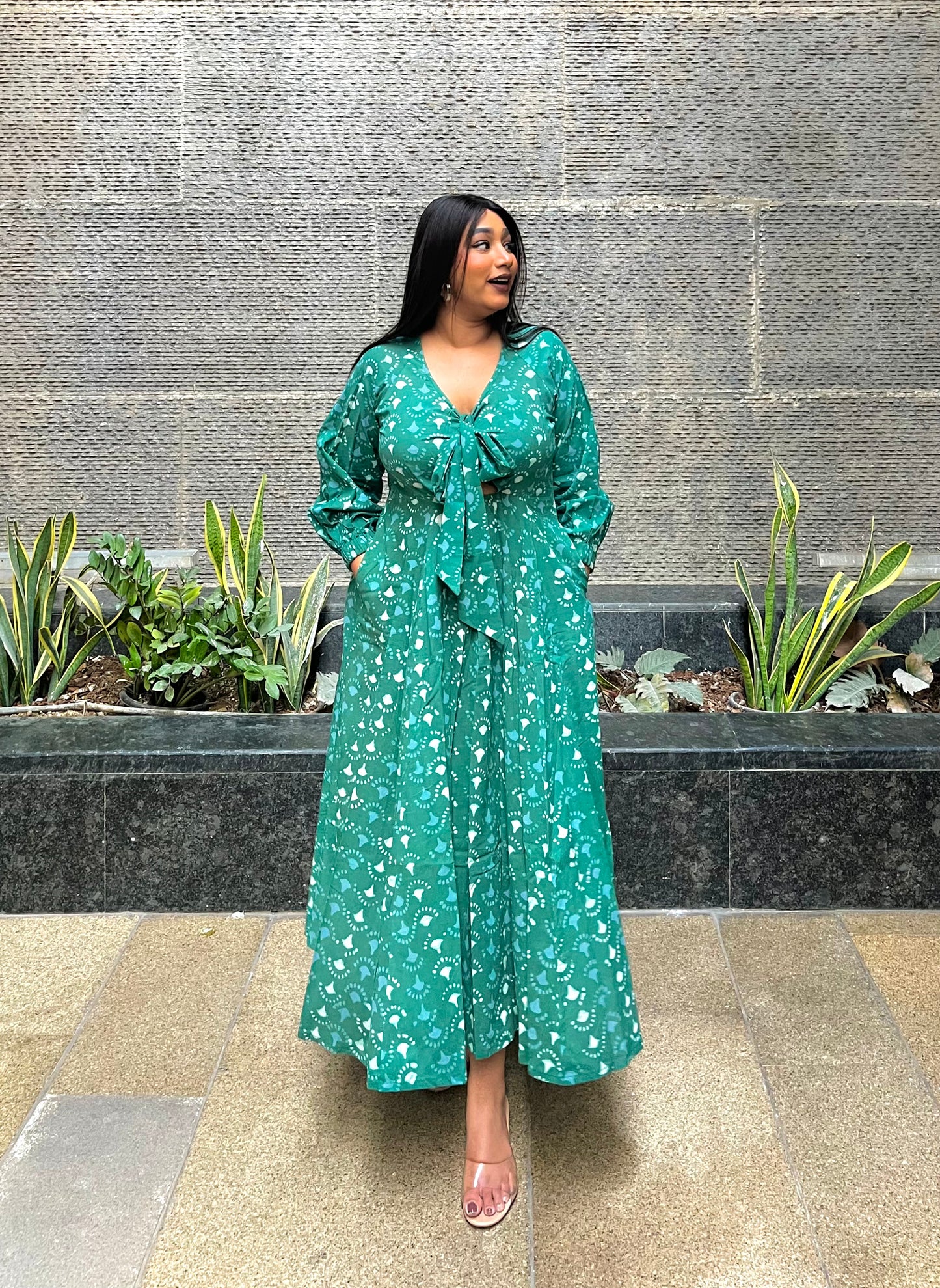 Dahlia Knot Dress