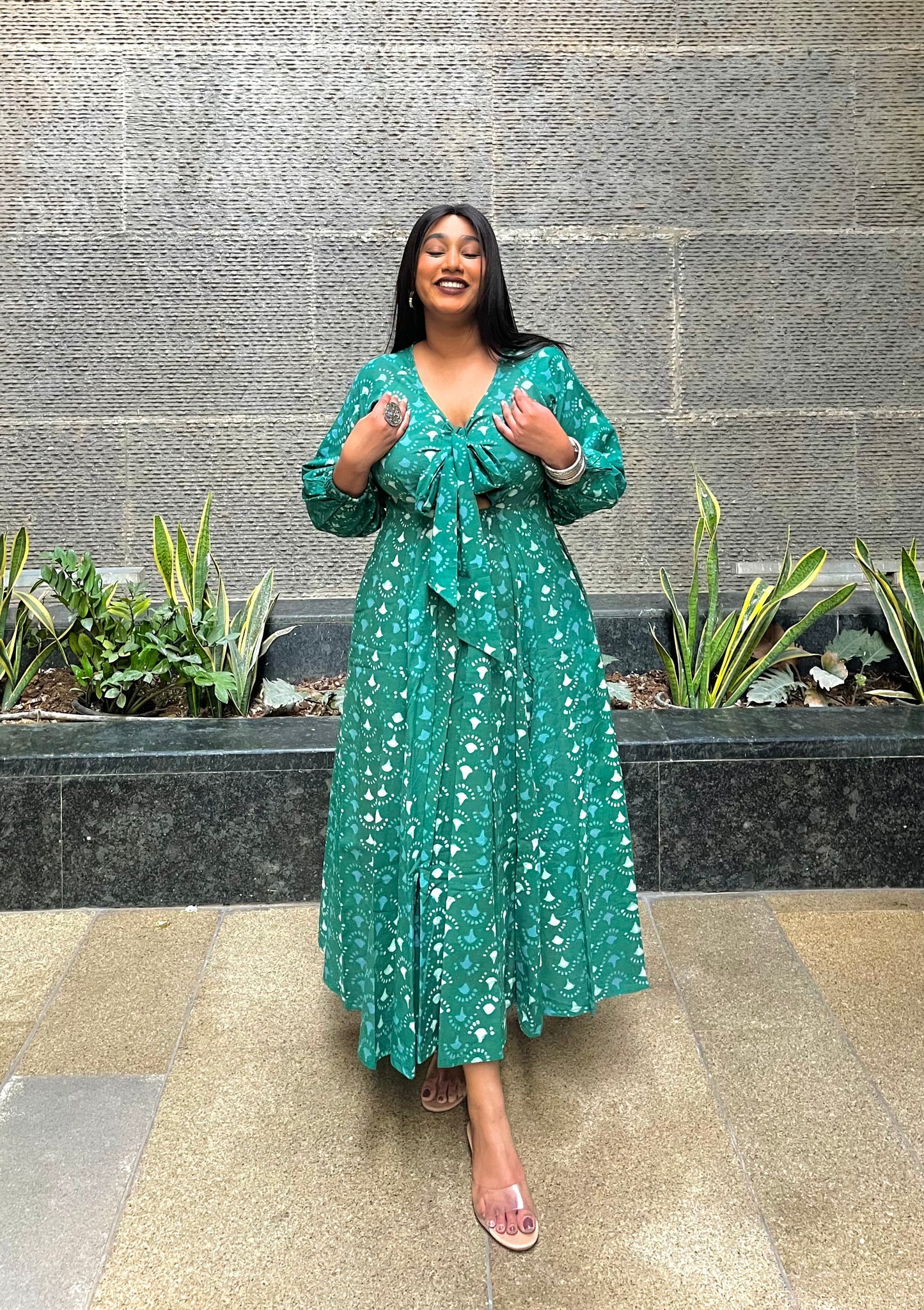 Dahlia Knot Dress