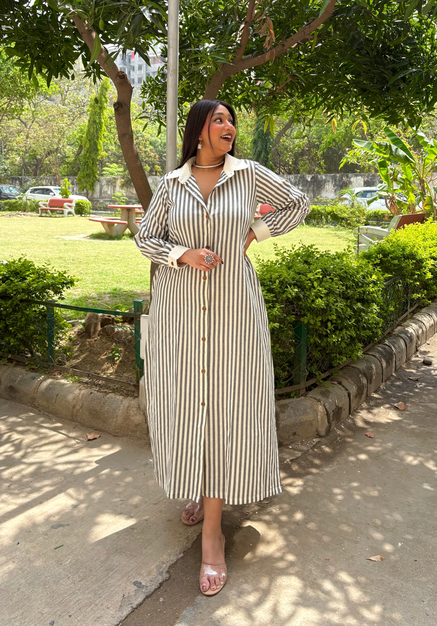 Delilah Straight Shirt Dress