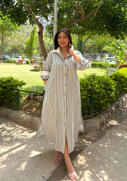 Delilah Straight Shirt Dress