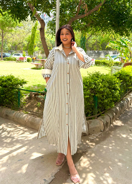 Delilah Straight Shirt Dress