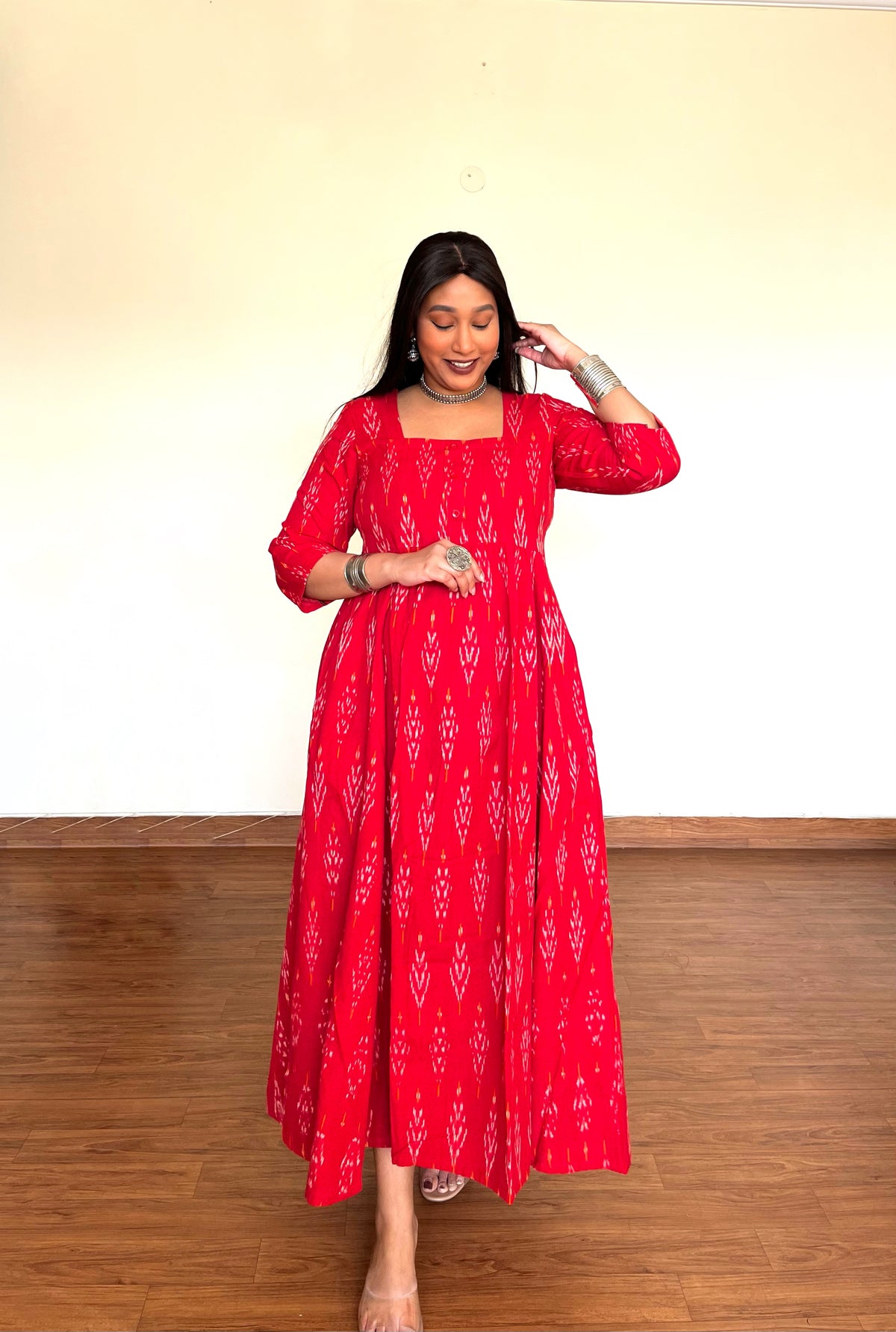 Berry Red Maxi Dress