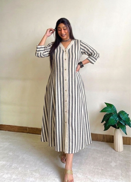 Anam A-line Patchwork Dress