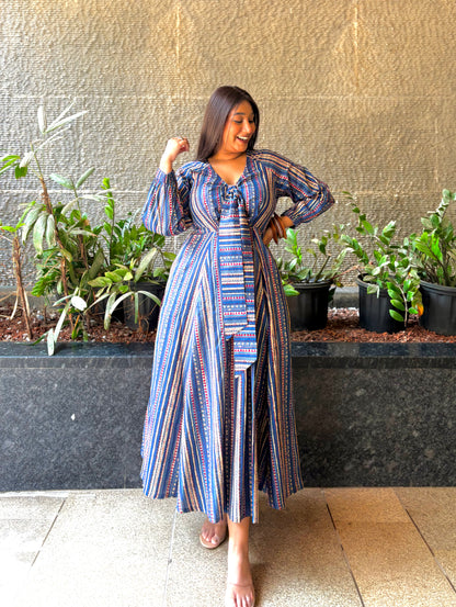 Ophelia Blue Knot Dress