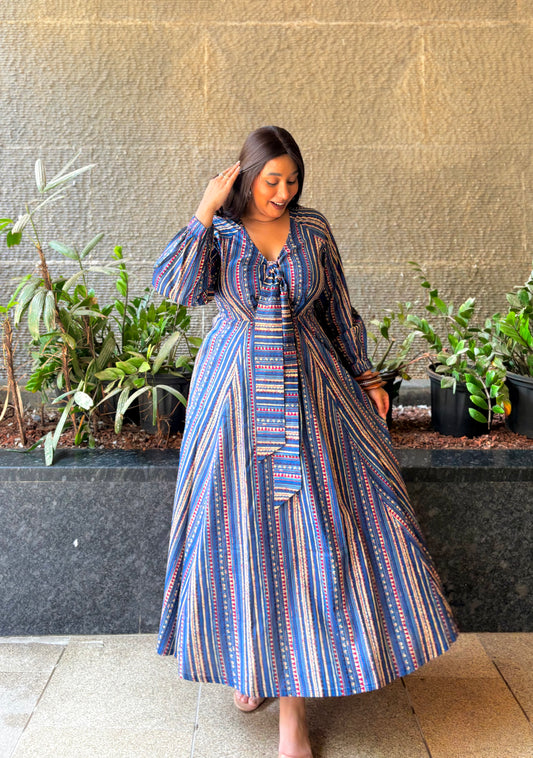 Ophelia Blue Knot Dress