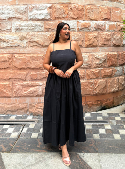 Ella Black Maxi Dress