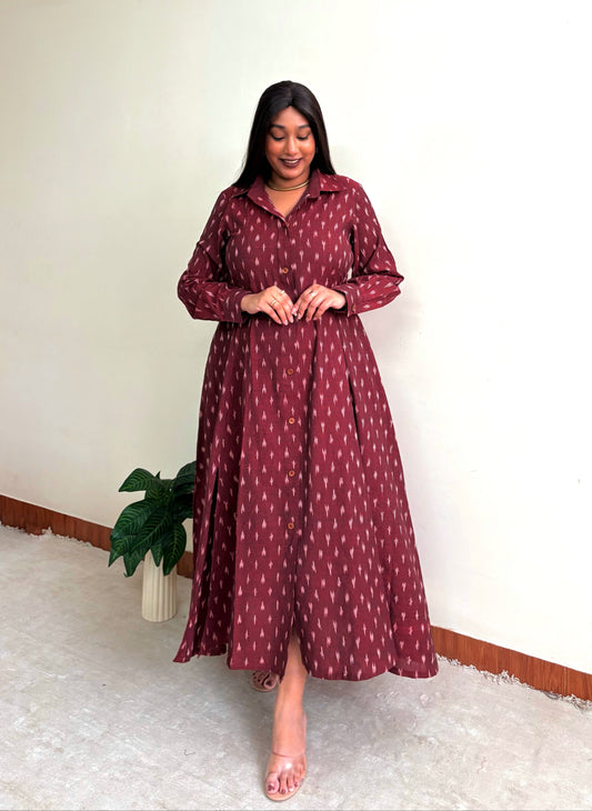 Mahogany Extra Flare Shirt